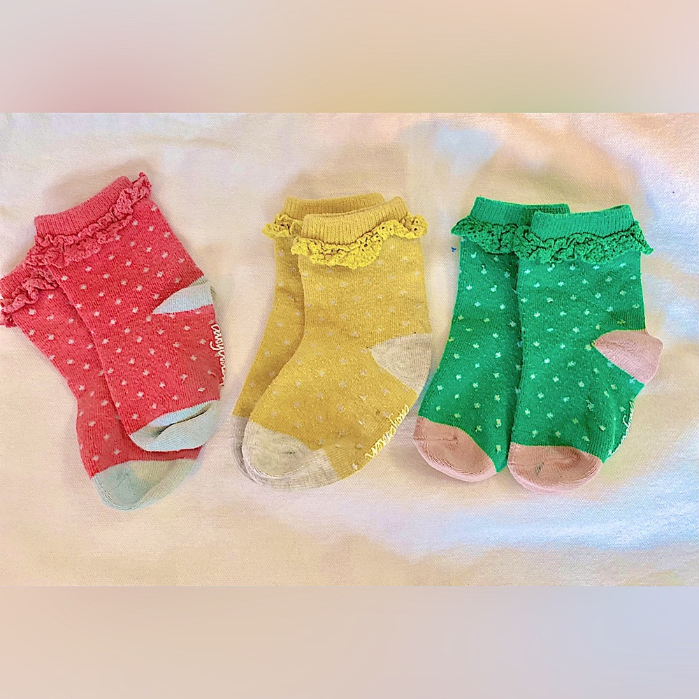 Mini Boden sock set. Good condition. Unsure of size. Possible 18-24 months